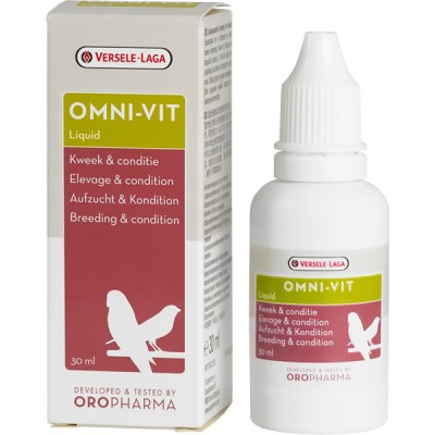 Oropharma Omni-Vit Liquid рідкі вітаміни для кондиції птахів 30 мл