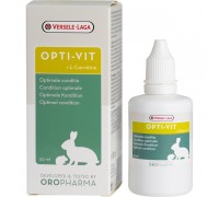 Oropharma Opti-Vit з L-карнітином, рідкі вітаміни для кроликів та гризунів 50 мл