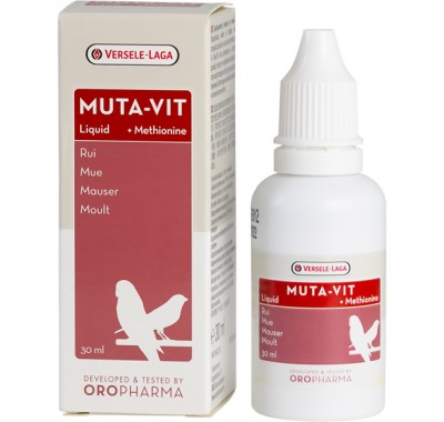 Oropharma Muta-Vit Liquid рідкі вітаміни для оперення птахів 30 мл