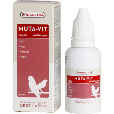 Oropharma Muta-Vit Liquid рідкі вітаміни для оперення птахів 30 мл