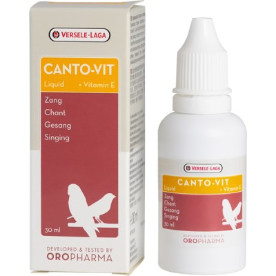 Oropharma Canto-Vit Liquid рідкі вітаміни для співу та фертильності птахів 30 мл