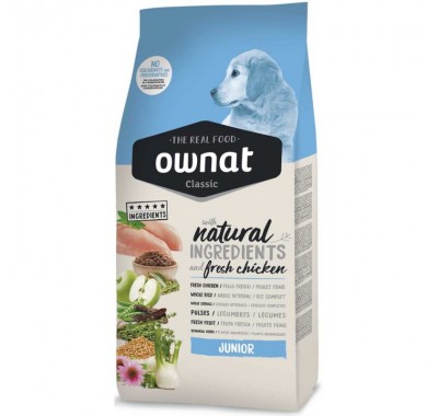 Ownat Classic Junior - корм Овнат з куркою для цуценят 4 кг