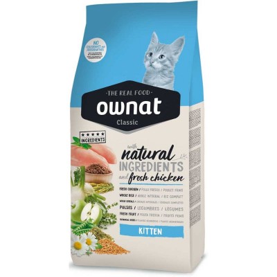 Ownat Classic Kitten - корм Овнат з куркою для кошенят 4 кг