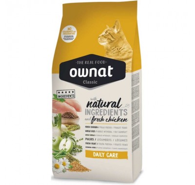 Ownat Classic Daily Care - корм Овнат з куркою для дорослих котів 1,5 кг