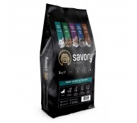 Сухой корм Savory для котят всех пород, со свежей индейкой и курицей, 8 кг 30150