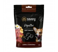 М'які ласощі Savory для покращення травлення собак, ягня та ромашка, 200 г 31348