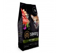 Сухий корм Savory All Breed для стерилізованих собак усіх порід, зі свіжою індичкою, 3 кг 31508