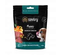 Хрумкі ласощі Savory для здорового росту цуценят, ягнят і обліпихи, 200 г 31379