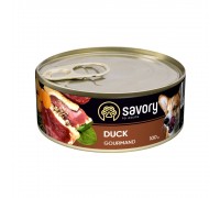 Вологий корм Savory для дорослих собак усіх порід, з качкою, 100 г 30457