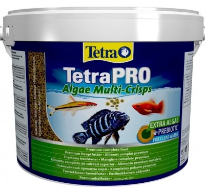 Корм Tetra PRO Algae Multi-Crisps для травоїдних риб з овочами 10л / 1,9 кг 138827