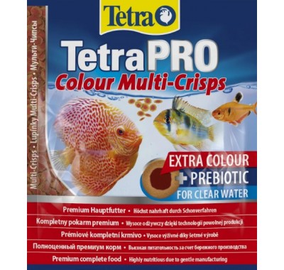 Корм Tetra PRO Colour Multi-Crisps для акваріумних риб, для яскравого забарвлення, 12 г 149366