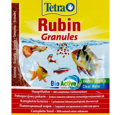 Корм Tetra Rubin Granules для акваріумних рибок, для яскравості забарвлення 15г 193765
