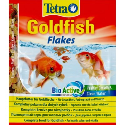Корм для риб Tetra Goldfish пластівці для золотих рибок 12г 766389