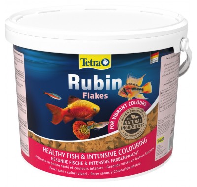 Корм для аквариумных рыбок Tetra Rubin Flakes для окраски 10 л 769922