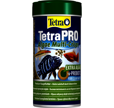 Корм Tetra PRO Algae Multi-Crisps для травоядных рыб с овощами 250мл 139121
