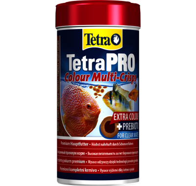 Корм Tetra PRO Colour Multi-Crisps для аквариумных рыб, для яркой окраски 250мл 140677