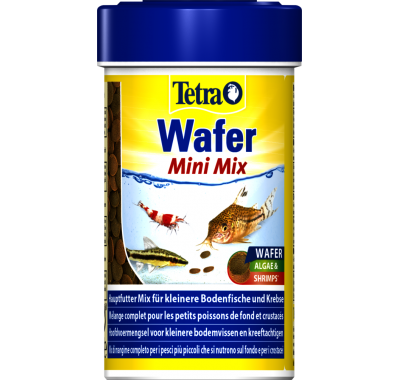 Корм Tetra Wafer Mini Mix для акваріумних донних риб 100мл 189911