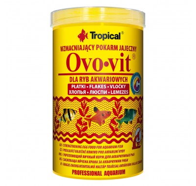 Tropical Ovo-vit пластівці з високим вмістом яєчного жовтка для всіх видів риб