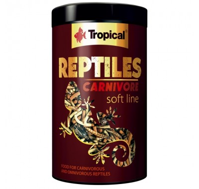 Tropical Reptiles Carnivore Soft - Корм для плотоядных и всеядных пресмыкающихся