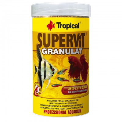 Tropical SuperVit Basic Granulat основний корм для всіх видів риб