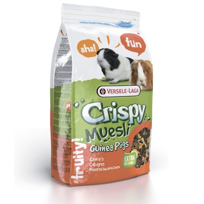 Versele-Laga Crispy Muesli Guinea Pigs зернова суміш корм для морських свинок, з вітаміном C