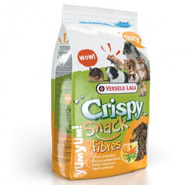 Versele-Laga Crispy Snack Fibres зернова суміш ласощі для гризунів, гранули з овочами