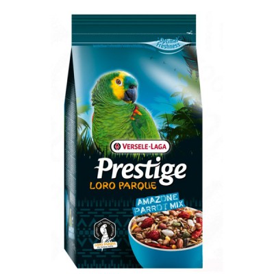 Versele-Laga Prestige Loro Parque Amazone Parrot Mix зернова суміш повнораціонний корм для великих та середніх папуг