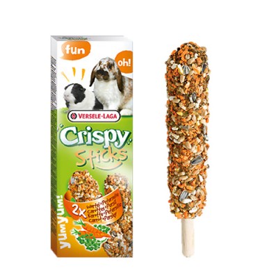 Versele-Laga Crispy Sticks зернова суміш ласощі для кроликів та морських свинок
