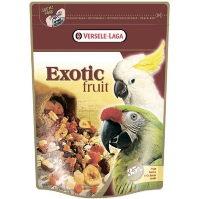 Versele-Laga Exotic Fruit зернова суміш корм для великих папуг, з тропічними фруктами 600 г