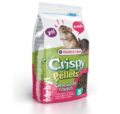 Versele-Laga Crispy Pellets Chinchillas&Degus гранулированна смесь корм для шиншилл и дегу