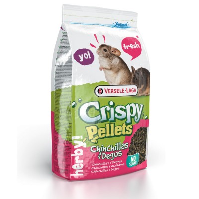 Versele-Laga Crispy Pellets Chinchillas&amp;Degus гранульована суміш корм для шиншил і дегу