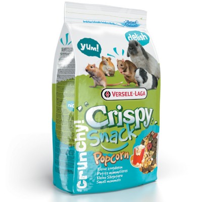 Versele-Laga Crispy Snack Popcorn зернова суміш ласощі для кроликів, морських свинок, хом'яків та ін гризунів 650 г 617304