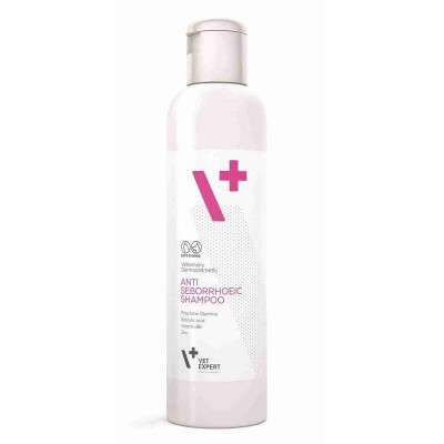 VetExpert (ВетЕксперт) Antiseborrhoeic Shampoo - Протисеборейний шампунь для собак та котів 250 мл