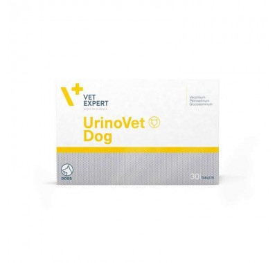 VetExpert (ВетЕксперт) UrinoVet Dog - Підтримка та відновлення функцій сечової системи у собак 30 таб