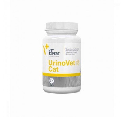 VetExpert (ВетЕксперт) UrinoVet Cat - Підтримка та відновлення функцій сечової системи у кішок 45 капс