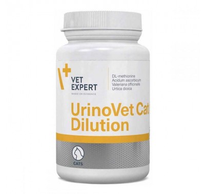 VetExpert (ВетЭксперт) UrinoVet Cat Dilution - Препарат для подкисления мочи кошек с проблемами мочевыводящих путей 45 капс
