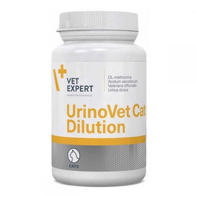 VetExpert (ВетЕксперт) UrinoVet Cat Dilution - Препарат для підкислення сечі кішок з проблемами сечовивідних шляхів 45 капс