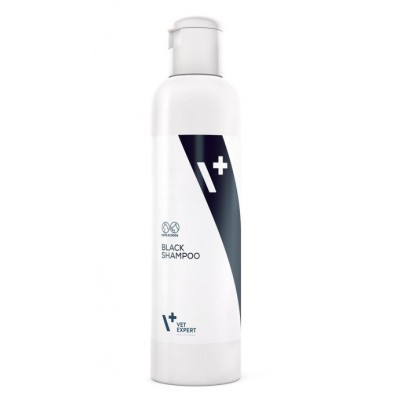 VetExpert (ВетЕксперт) Black Shampoo - Шампунь для собак та котів з темним кольором вовни 250 мл