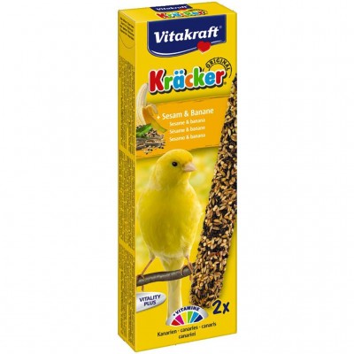 Крекер Vitakraft для канарок з бананом та кунжутом