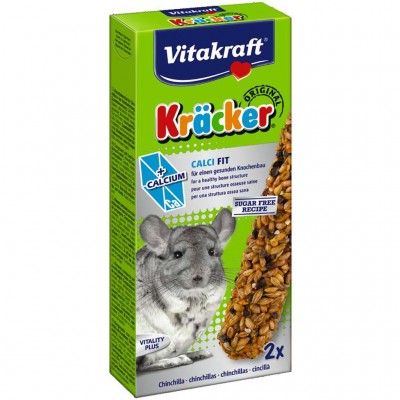 Крекер Vitakraft для шиншилл с кальцием 112 г