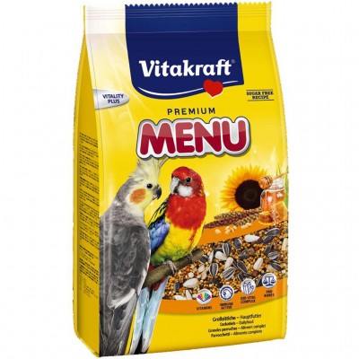 Vitakraft Menu корм для німф та великих папуг