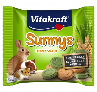 Vitakraft Sunnys харчова добавка для гризунів з інуліном 50г