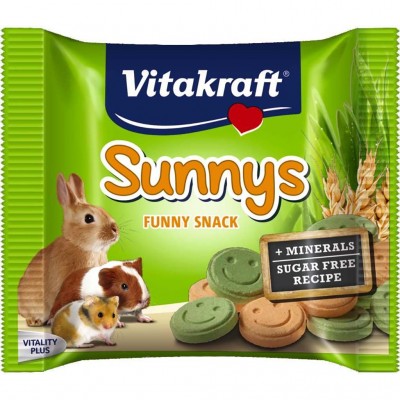 Vitakraft Sunnys харчова добавка для гризунів з інуліном 50г