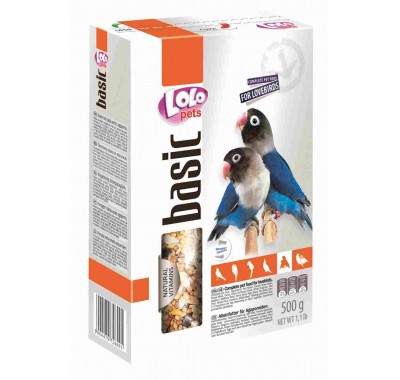 Lolopets Корм для нерозлучників 500 г