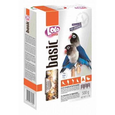 Lolopets Корм для нерозлучників 500 г
