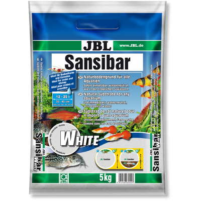 JBL Sansibar WHITE Ґрунт пісок білий 0,2-0,6мм 5 кг