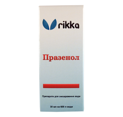 Rikka Празенол, знезаражуючий засіб для води 30 мл