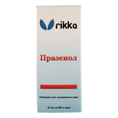 Rikka Празенол, знезаражуючий засіб для води 30 мл