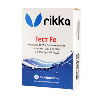 Rikka Тест Fe (д/опред.загальної конц. заліза)