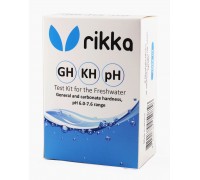 Тест набір Rikka для прісної води GH-KH-pH, 050858